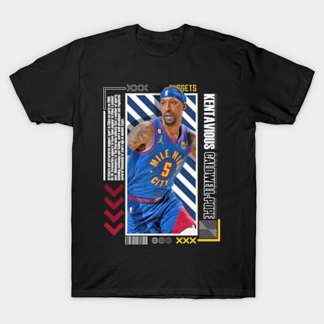 Kentavious Caldwell-Pope Paper Poster Version 10 T-Shirt by art.Hamdan